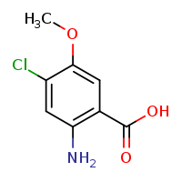 2-amino-4-chloro-5-methoxybenzoic acid