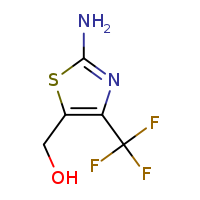 [2-amino-4-(trifluoromethyl)-1,3-thiazol-5-yl]methanol