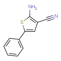 2-amino-5-phenylthiophene-3-carbonitrile