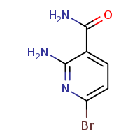 2-amino-6-bromopyridine-3-carboxamide