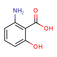 2-amino-6-hydroxybenzoic acid