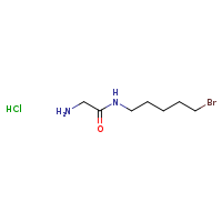 2-amino-N-(5-bromopentyl)acetamide hydrochloride