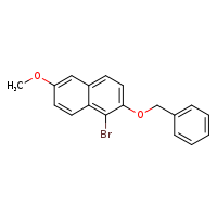 2-(benzyloxy)-1-bromo-6-methoxynaphthalene