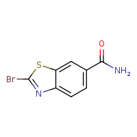 2-bromo-1,3-benzothiazole-6-carboxamide