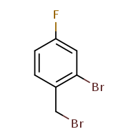 2-bromo-1-(bromomethyl)-4-fluorobenzene