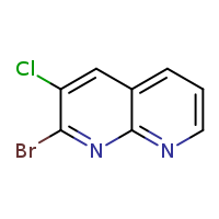 2-bromo-3-chloro-1,8-naphthyridine