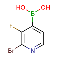 2-bromo-3-fluoropyridin-4-ylboronic acid