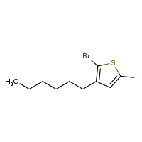 2-bromo-3-hexyl-5-iodothiophene