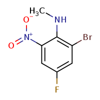 2-bromo-4-fluoro-N-methyl-6-nitroaniline