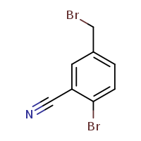 2-bromo-5-(bromomethyl)benzonitrile
