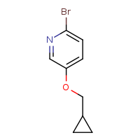 2-bromo-5-(cyclopropylmethoxy)pyridine
