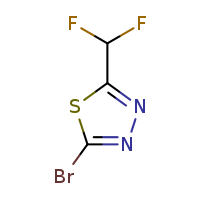 2-bromo-5-(difluoromethyl)-1,3,4-thiadiazole