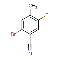 2-bromo-5-fluoro-4-methylbenzonitrile