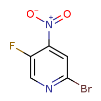 2-bromo-5-fluoro-4-nitropyridine