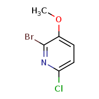 2-bromo-6-chloro-3-methoxypyridine