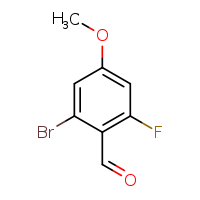 2-bromo-6-fluoro-4-methoxybenzaldehyde