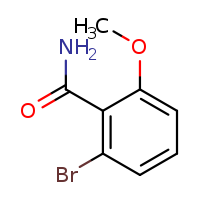 2-bromo-6-methoxybenzamide