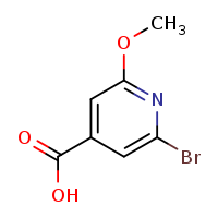 2-bromo-6-methoxypyridine-4-carboxylic acid