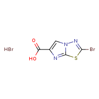 2-bromoimidazo[2,1-b][1,3,4]thiadiazole-6-carboxylic acid hydrobromide