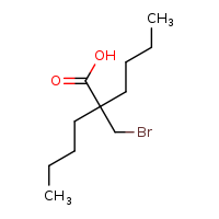 2-(bromomethyl)-2-butylhexanoic acid