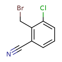 2-(bromomethyl)-3-chlorobenzonitrile