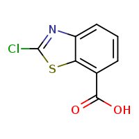 2-chloro-1,3-benzothiazole-7-carboxylic acid