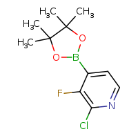 2-chloro-3-fluoro-4-(4,4,5,5-tetramethyl-1,3,2-dioxaborolan-2-yl)pyridine