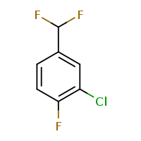 2-chloro-4-(difluoromethyl)-1-fluorobenzene