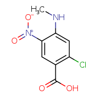 2-chloro-4-(methylamino)-5-nitrobenzoic acid