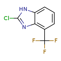 2-chloro-4-(trifluoromethyl)-1H-1,3-benzodiazole