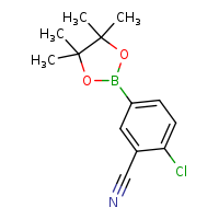 2-chloro-5-(4,4,5,5-tetramethyl-1,3,2-dioxaborolan-2-yl)benzonitrile