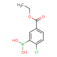 2-chloro-5-(ethoxycarbonyl)phenylboronic acid