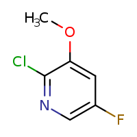 2-chloro-5-fluoro-3-methoxypyridine