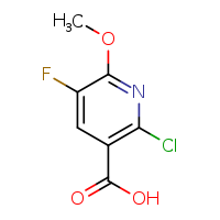 2-chloro-5-fluoro-6-methoxypyridine-3-carboxylic acid
