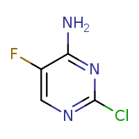 2-chloro-5-fluoropyrimidin-4-amine