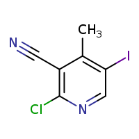 2-chloro-5-iodo-4-methylpyridine-3-carbonitrile