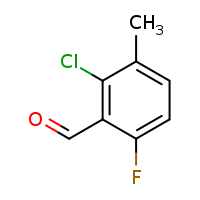 2-chloro-6-fluoro-3-methylbenzaldehyde