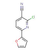 2-chloro-6-(furan-2-yl)pyridine-3-carbonitrile