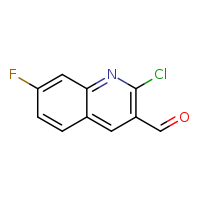 2-chloro-7-fluoroquinoline-3-carbaldehyde