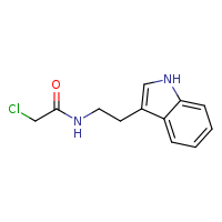 2-chloro-N-[2-(1H-indol-3-yl)ethyl]acetamide