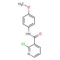 2-chloro-N-(4-methoxyphenyl)pyridine-3-carboxamide