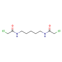 2-chloro-N-[5-(2-chloroacetamido)pentyl]acetamide