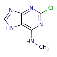 2-chloro-N-methyl-7H-purin-6-amine