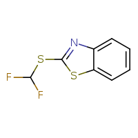2-[(difluoromethyl)sulfanyl]-1,3-benzothiazole