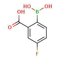 2-(dihydroxyboranyl)-5-fluorobenzoic acid