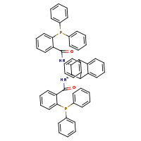 2-(diphenylphosphanyl)-N-[(15R,16R)-16-[2-(diphenylphosphanyl)benzamido]tetracyclo[6.6.2.0²,?.0?,¹?]hexadeca-2,4,6,9(14),10,12-hexaen-15-yl]benzamide