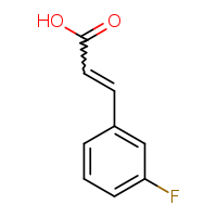 (2E)-3-(3-fluorophenyl)prop-2-enoic acid