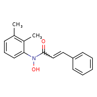 (2E)-N-(2,3-dimethylphenyl)-N-hydroxy-3-phenylprop-2-enamide
