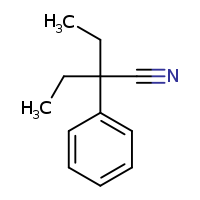 2-ethyl-2-phenylbutanenitrile