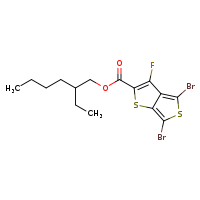 2-ethylhexyl 4,6-dibromo-3-fluorothieno[3,4-b]thiophene-2-carboxylate